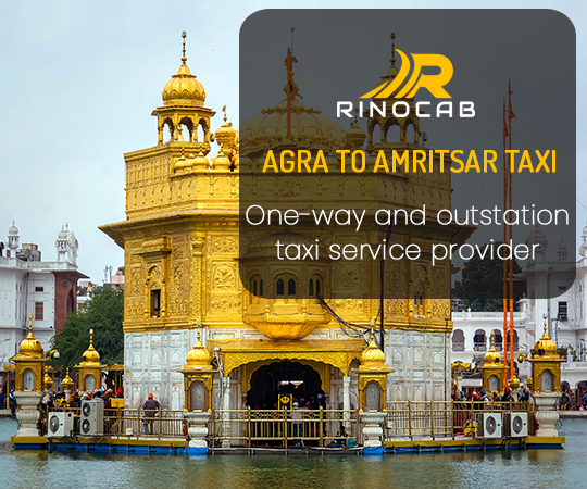 agra to amritsar taxi