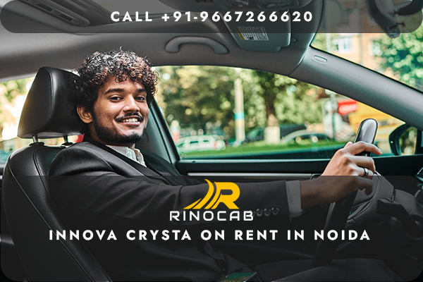 Innova Crysta on rent in Noida