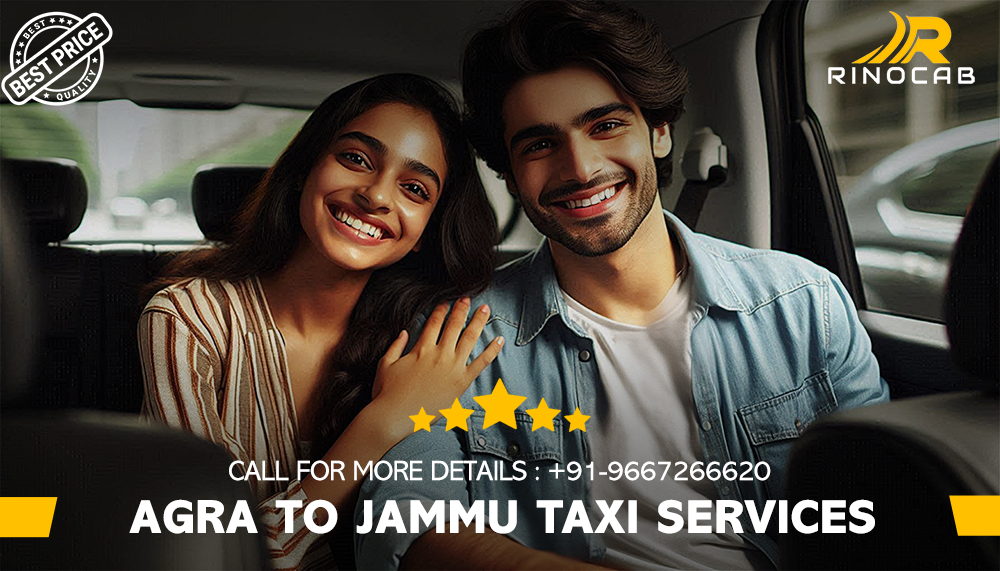 Hire Agra To Jammu Taxi Services