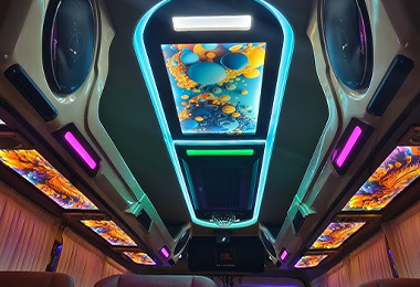 LED Lighting Tempo Traveller